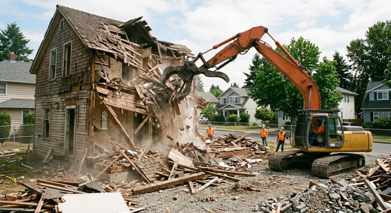 House Demolition Service in Pearland, TX