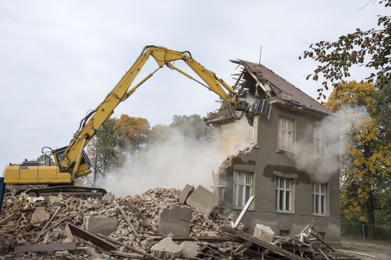 House Wrecking in Cypress, TX