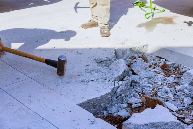 Walkway Demolition in Sacramento, CA