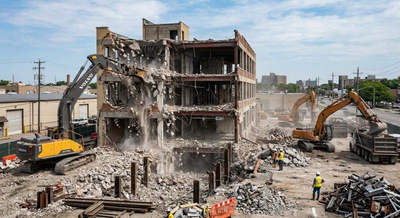 Building Demolition Service in Roseville, CA