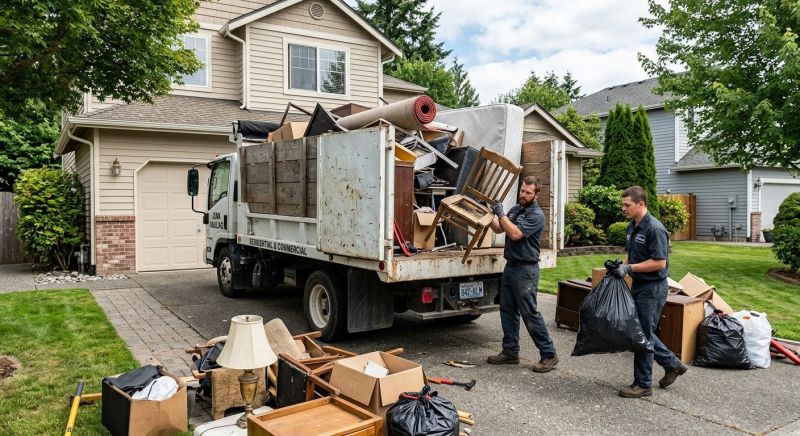 Garage Junk Hauling in Sacramento, CA