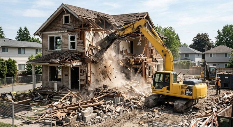 House Wrecking in Roseville, CA