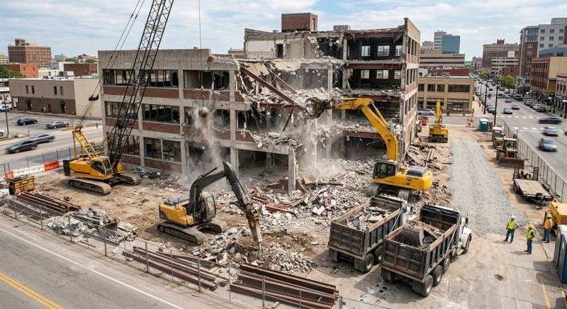 Industrial Demolition in Katy, TX
