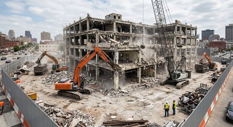 Office Demolition in Sacramento, CA