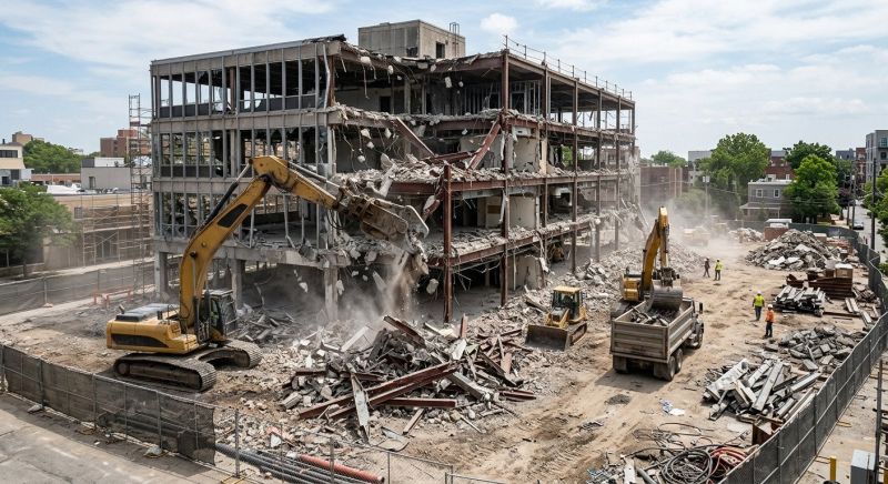 Office Demolition in Houston, TX