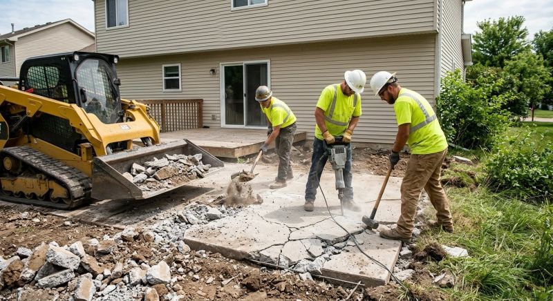 Patio Removal in Sacramento, CA